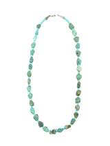 Rough Tumbled Turquoise Bead Necklace Accessory arcadeshops.com