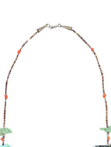 Carved Stone Animal Fetish Necklace Accessory arcadeshops.com