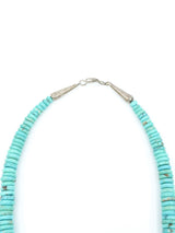 Turquoise Graduated Stone Necklace Accessory arcadeshops.com