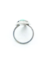 Three Stone Turquoise Sterling Silver Ring Accessory arcadeshops.com