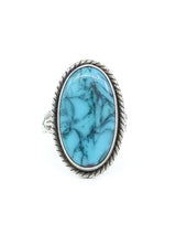 Turquoise Oval Ring Accessory arcadeshops.com