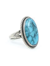Turquoise Oval Ring Accessory arcadeshops.com