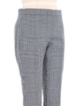 Alexander McQueen Checkered Houndstooth Trousers Bottom arcadeshops.com