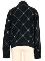 Bruno Magli Suede Buckle Bomber Jacket arcadeshops.com