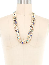 Multistrand Heishi Necklace Accessory arcadeshops.com