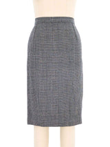 Valentino Gray Glen Plaid Skirt Suit Suit arcadeshops.com