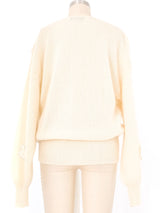 Escada Angora Applique Cardigan Jacket arcadeshops.com