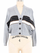 Brunello Cucinelli Striped Cropped Cardigan Jacket arcadeshops.com
