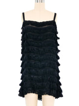 Chantal Thomass Eyelash Fringe Tank Top arcadeshops.com