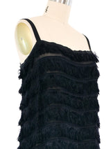 Chantal Thomass Eyelash Fringe Tank Top arcadeshops.com