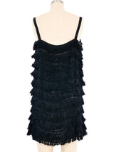 Chantal Thomass Eyelash Fringe Tank Top arcadeshops.com
