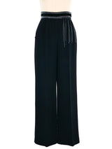 Escada Fringe Accented Trousers Bottom arcadeshops.com