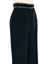 Escada Fringe Accented Trousers Bottom arcadeshops.com