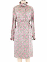Hanae Mori Poppy Printed Silk Ensemble Suit arcadeshops.com