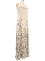 Emanuel Ungaro Paisley Silk Maxi Dress Dress arcadeshops.com