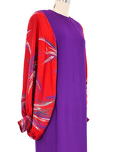 Maruscha Two Tone Balloon Sleeve Dress Dress arcadeshops.com