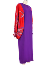 Maruscha Two Tone Balloon Sleeve Dress Dress arcadeshops.com