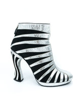Rodarte Silver Sunrise Boots, 38.5 Accessory arcadeshops.com