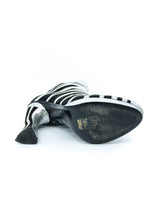 Rodarte Silver Sunrise Boots, 38.5 Accessory arcadeshops.com