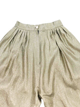 Gold Lurex Jodhpur Pants Bottom arcadeshops.com