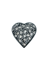 Celine Rhinestone Studded Heart Necklace And Earrings Accessory arcadeshops.com