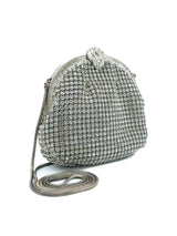 Rhinestone Chainmail Evening Clutch Accessory arcadeshops.com