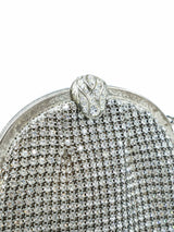 Rhinestone Chainmail Evening Clutch Accessory arcadeshops.com