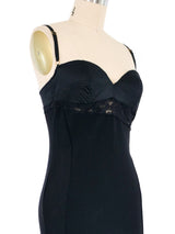 Versace Lace Inset Bustier Slip Dress Dress arcadeshops.com