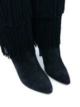 1990s Fringe Suede Boots, 6 Accessory arcadeshops.com