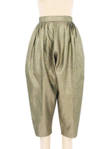 Gold Lurex Jodhpur Pants Bottom arcadeshops.com