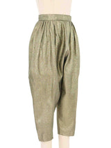 Gold Lurex Jodhpur Pants Bottom arcadeshops.com