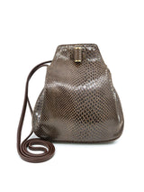 Faux Snakeskin Teardrop Bag Accessory arcadeshops.com