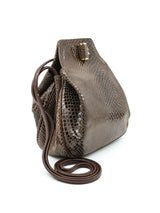 Faux Snakeskin Teardrop Bag Accessory arcadeshops.com