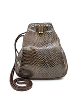 Faux Snakeskin Teardrop Bag Accessory arcadeshops.com