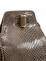 Faux Snakeskin Teardrop Bag Accessory arcadeshops.com