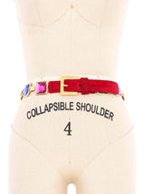 Multicolor Gemstone Belt Accessory arcadeshops.com