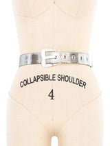 Whiting And Davis Silver Mesh Metal Belt Accessory arcadeshops.com