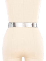 Whiting And Davis Silver Mesh Metal Belt Accessory arcadeshops.com