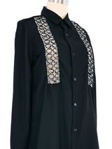 Noir Kei Ninomiya Beaded Shirt Dress Dress arcadeshops.com