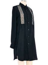 Noir Kei Ninomiya Beaded Shirt Dress Dress arcadeshops.com
