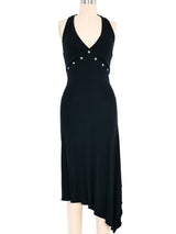 Mugler Grommet Trim Jersey Dress Dress arcadeshops.com