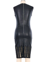 Jitrois Leather Cutout Dress Dress arcadeshops.com