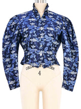 Jean Muir Metallic Brocade Cropped Jacket Jacket arcadeshops.com