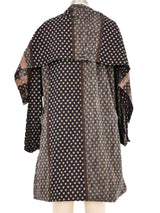 Issey Miyake Convertible Metallic Kimono Jacket arcadeshops.com