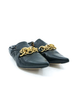 Chloe Reese Chain Bit Loafer Flats, 37 Accessory arcadeshops.com