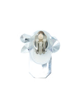 Purple Jeweled Earrings Accessory arcadeshops.com