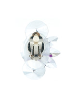 Pink Jeweled Earrings Accessory arcadeshops.com