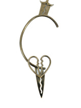 Valentino Heart And Dagger Ear Cuff Accessory arcadeshops.com