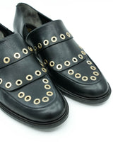 Robert Clergerie Grommet Loafers, 36.5 Accessory arcadeshops.com