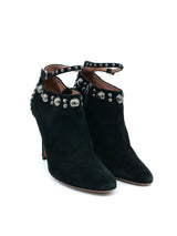 Alaia Studded Ankle Strap Booties, 37 Accessory arcadeshops.com